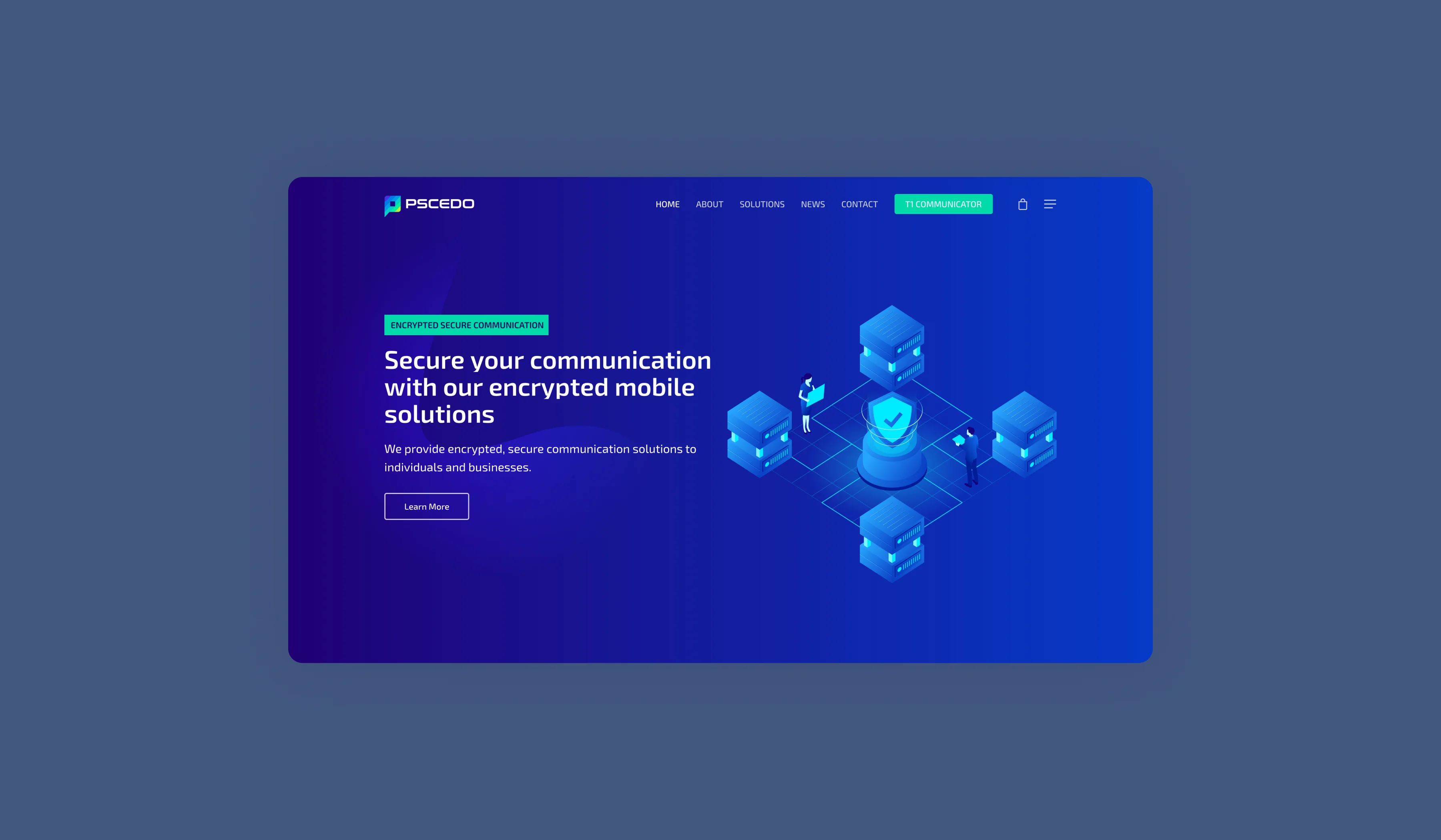 PSCEDO website showcase
